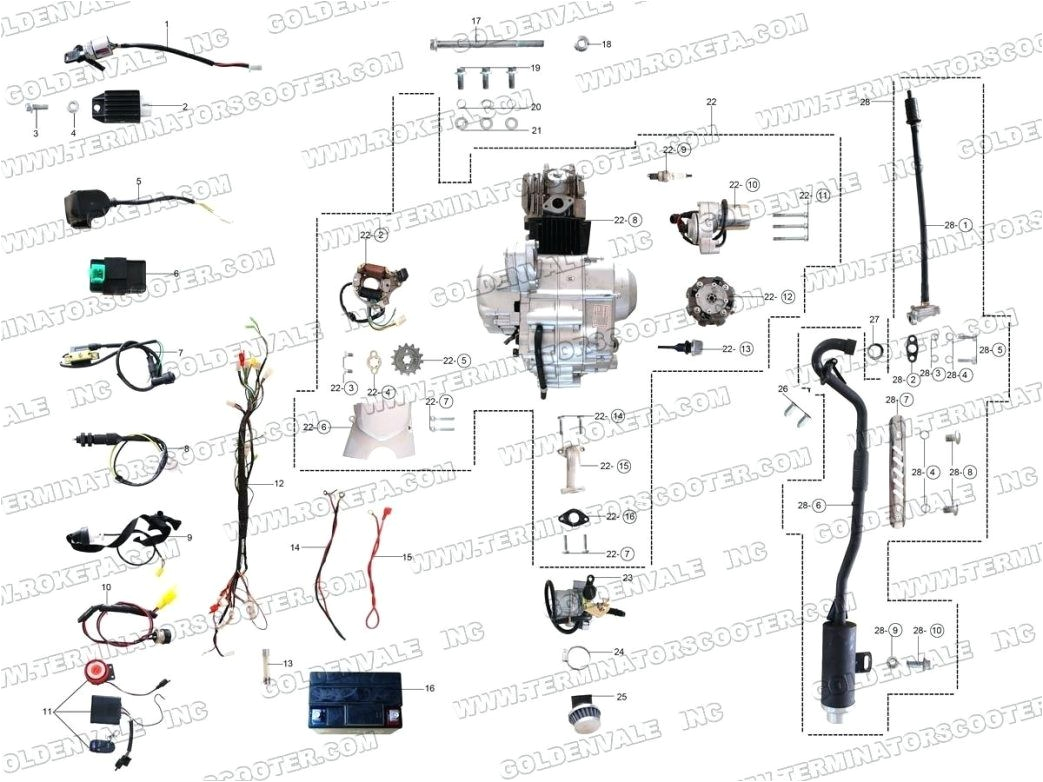 mini chopper wiring diagram