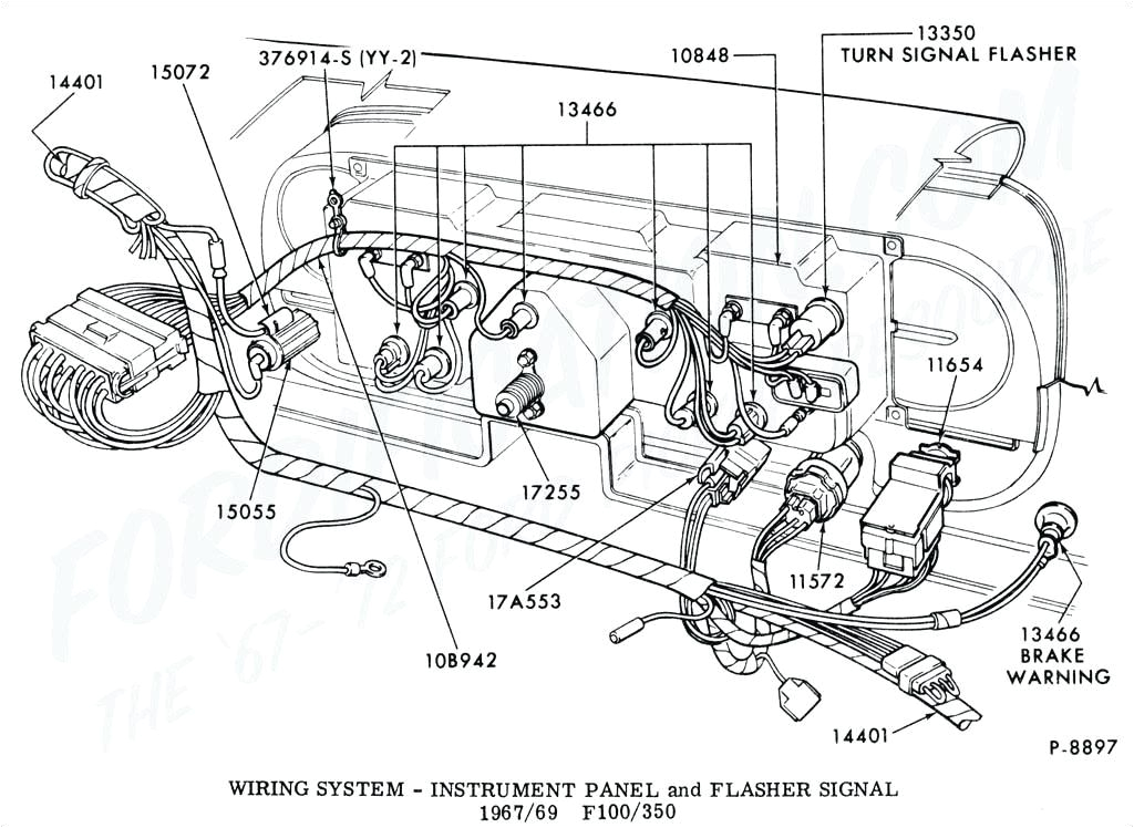 1965 ford f100 electrical wiring diagram wiring diagram database 1965 f100 wiring diagram ford truck technical