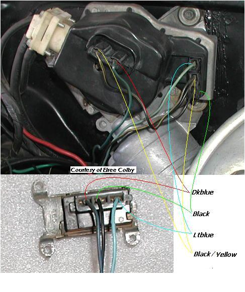 you will need to use a volt ohm meter to make sure the 2 speed switch is functioning properly and sending the proper voltage out to the wiper motor
