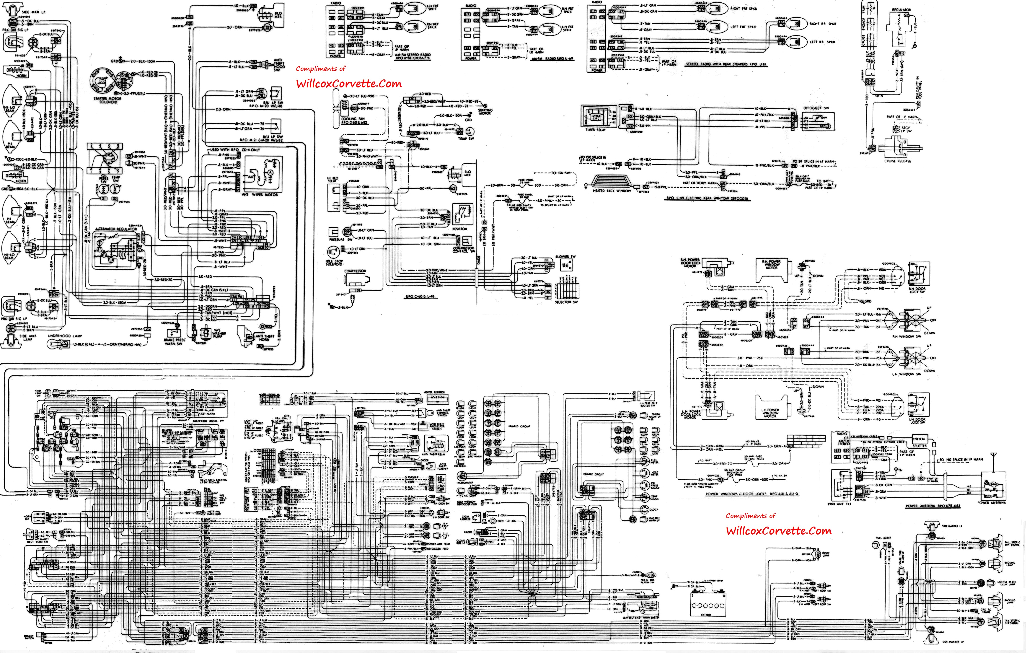 76 corvette wiring diagram wiring diagram basic 1976 corvette suspension diagram wiring schematic