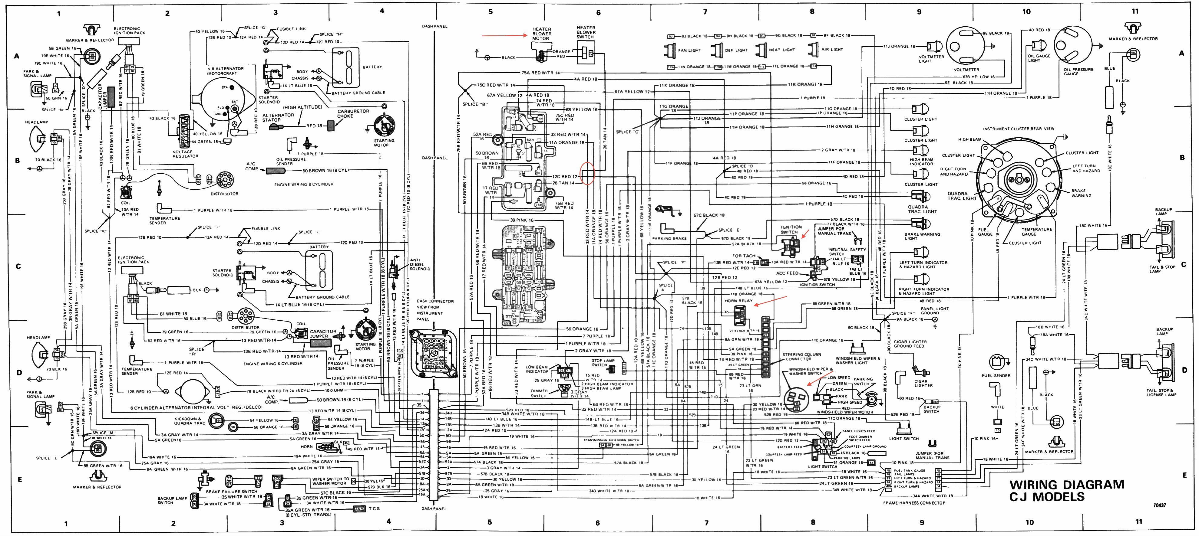 1976 amc solenoid wiring diagram wiring diagram view 1976 jeep cj wiring hei new wiring diagram