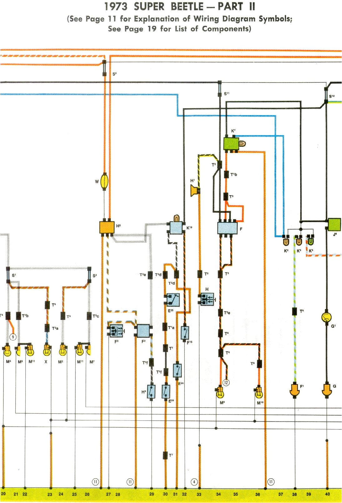 73 vw bug ignition wiring schema diagram database 1973 vw bus ignition switch wiring diagram