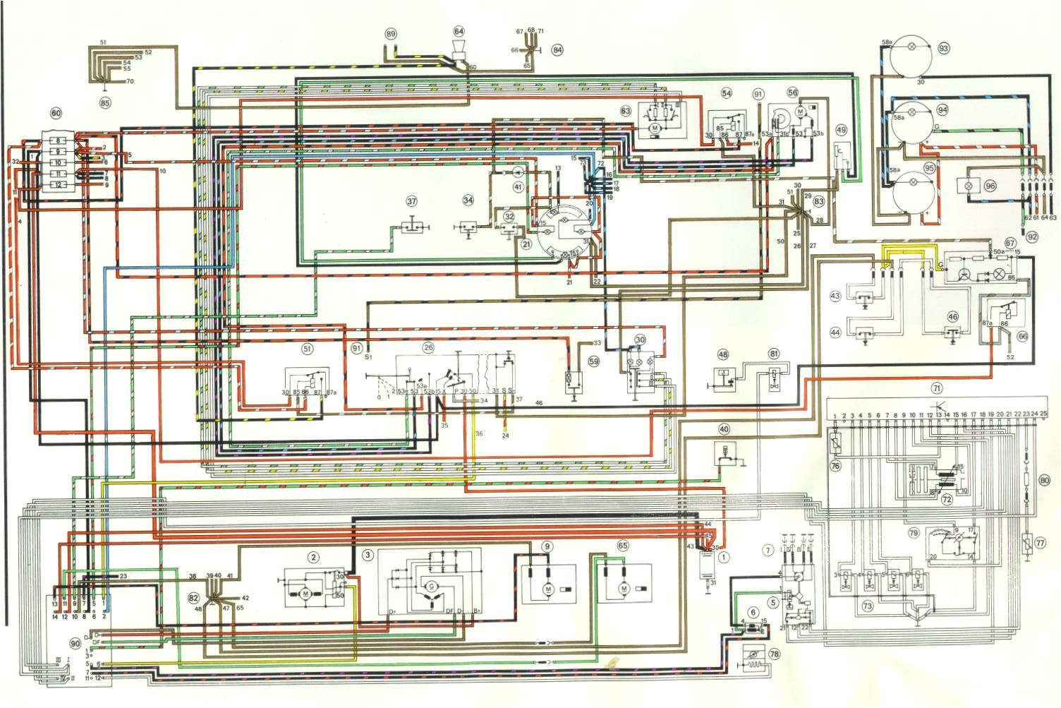 73 914 porsche porsche 914 electrical diagrams