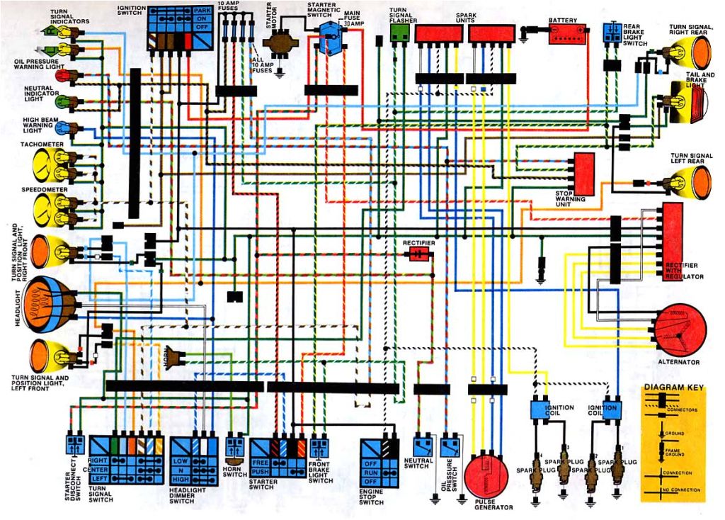 1981 Honda Gl1100 Interstate Wiring Diagrams