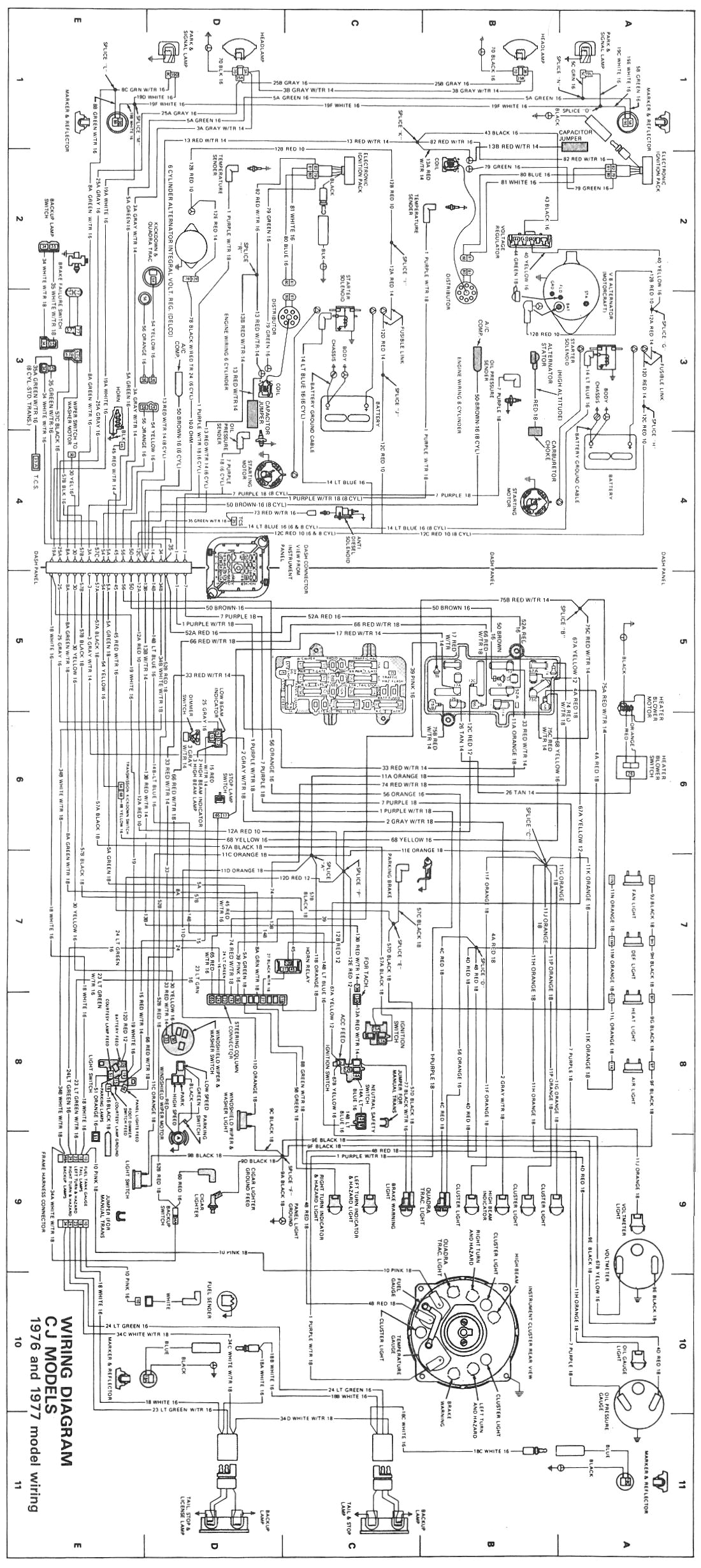 jeep cj5 wiring diagram pdf lovely repair guides wiring diagrams