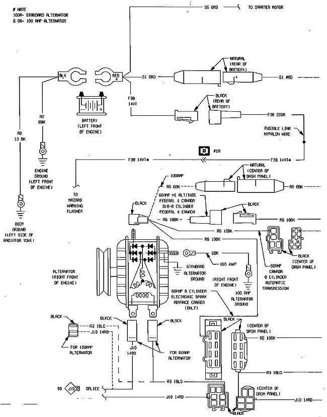 1985 dodge pickup wiring diagram wiring diagram blog 1985 dodge truck ignition wiring diagram