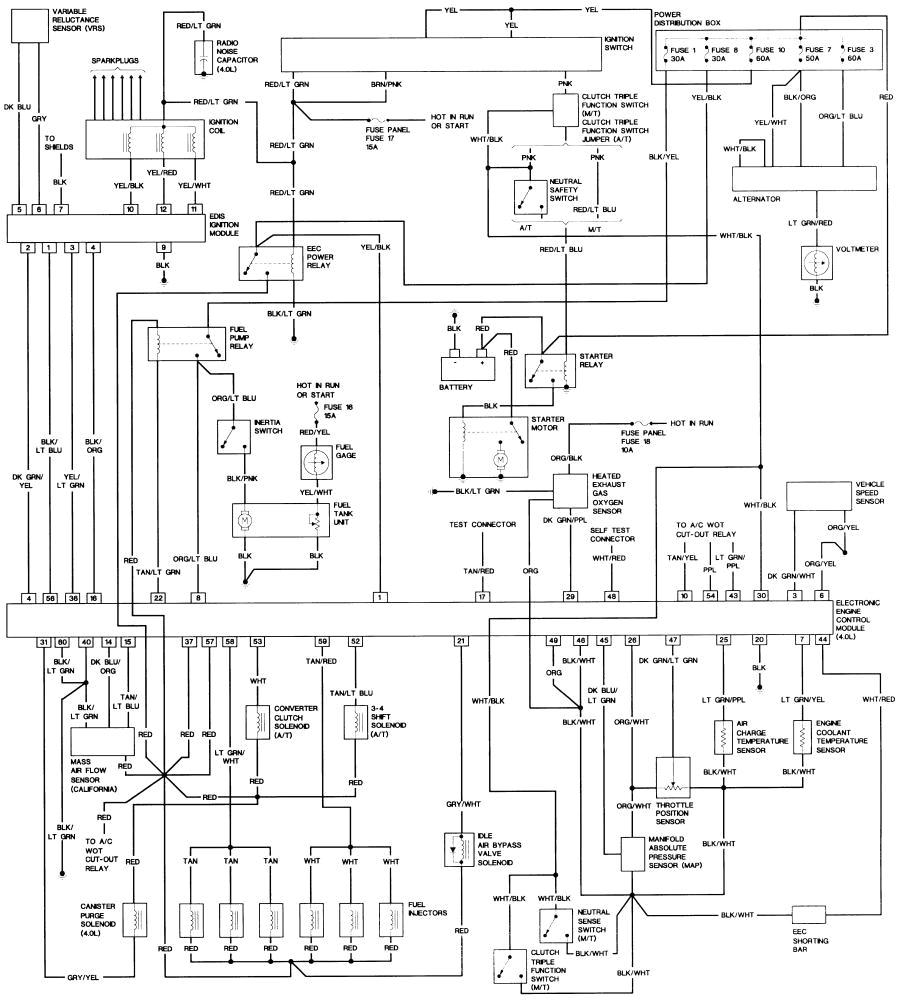 bronco ii wiring diagrams bronco ii corral 1990 ford bronco ii wiring diagram