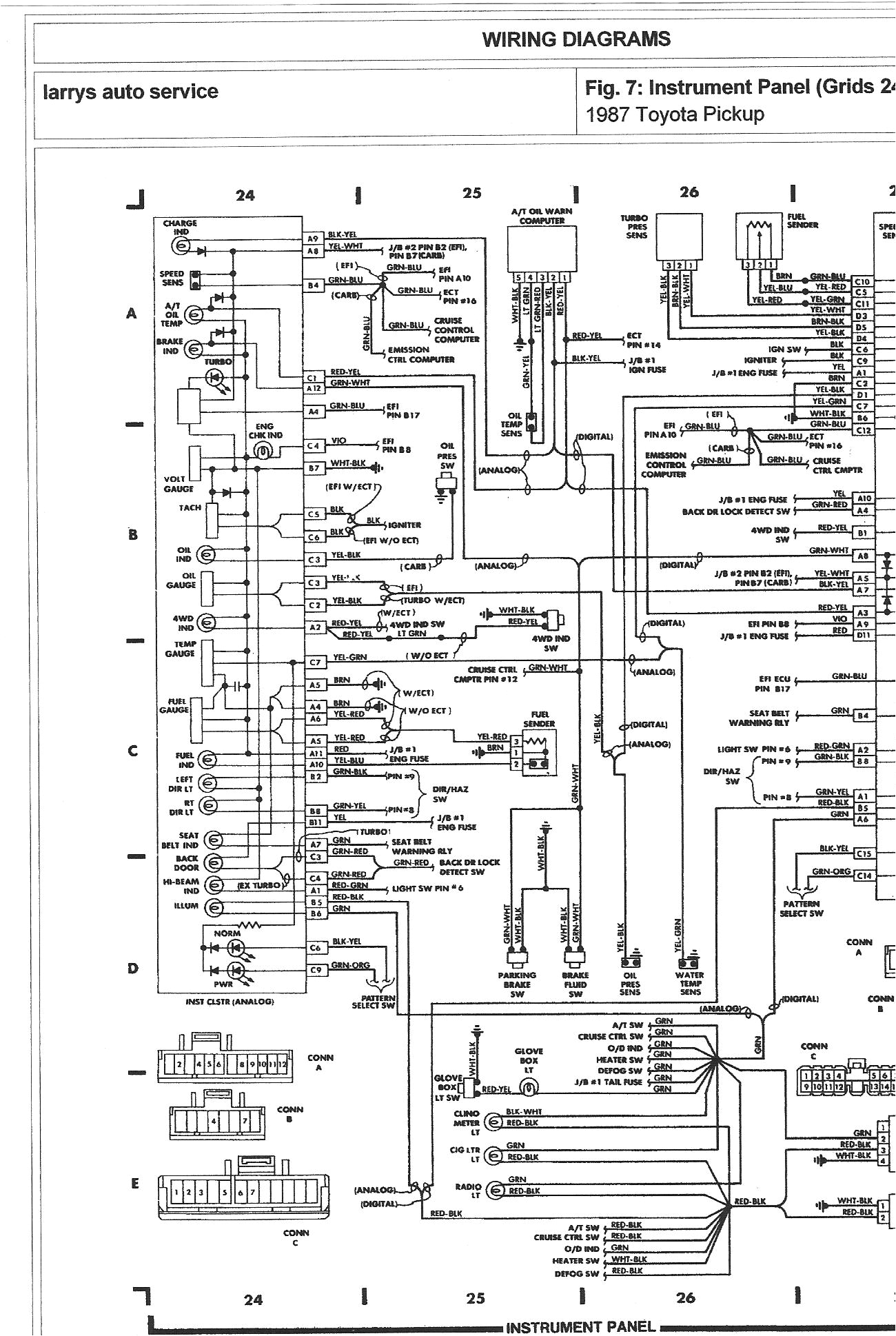 1986 toyota 4x4 wiring harness wiring diagram list 1986 toyota pickup front bumper 1986 circuit diagrams