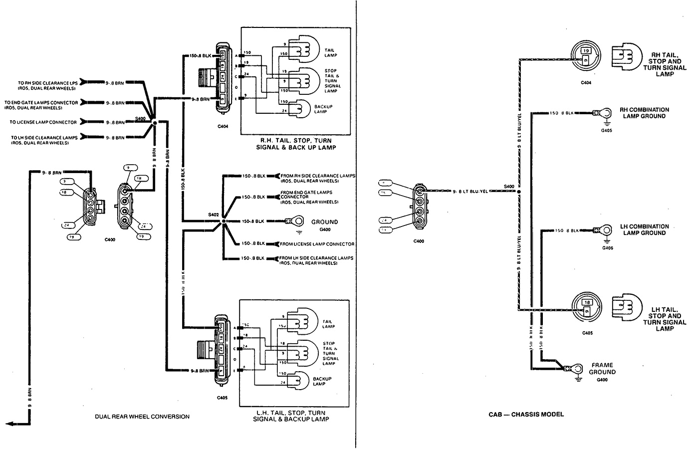 2006 silverado tail light wiring diagram 2003 chevrolet diagrams schematics 1992 chevy truck png