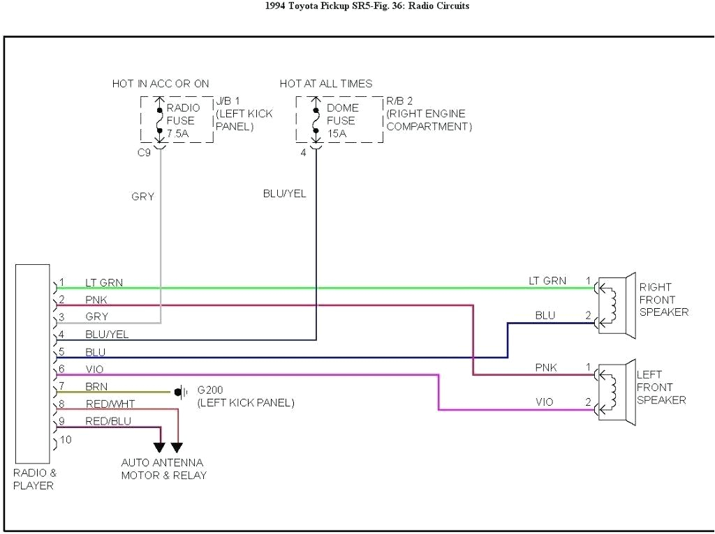 toyota t100 wiring diagrams radio wiring diagram wiring diagram detailed parts diagram ta 1998 toyota t100