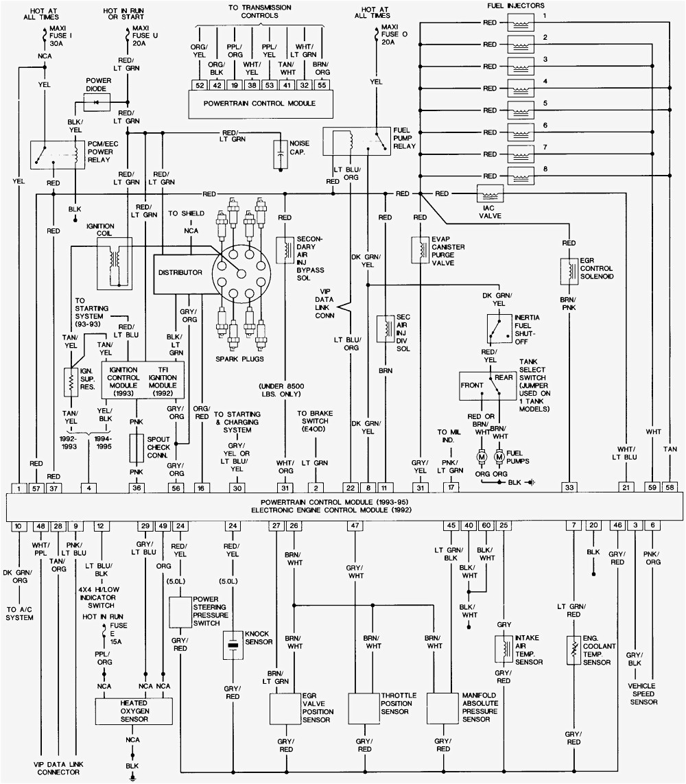 1992 f150 wiring diagram wiring diagram toolbox ignition wiring for 1992 ford f 150