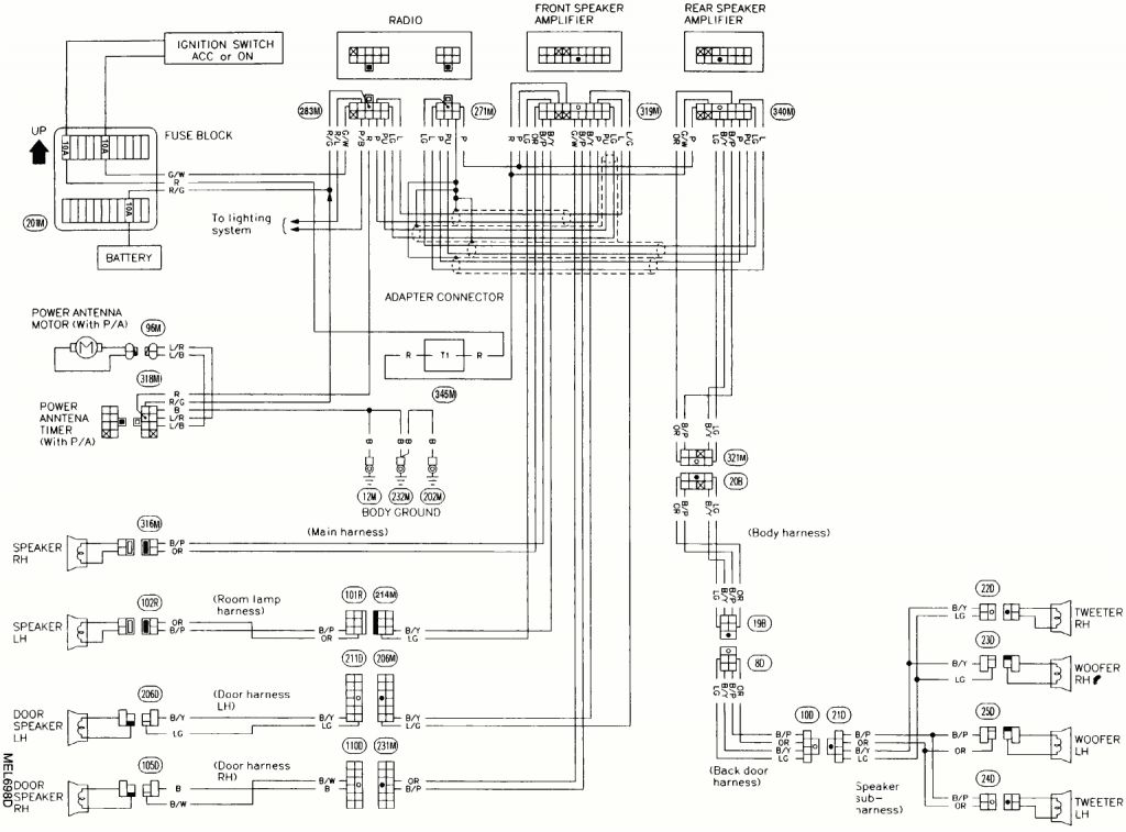 1996 Nissan Hardbody Wiring Diagram 1995 Nissan Truck Light Diagram
