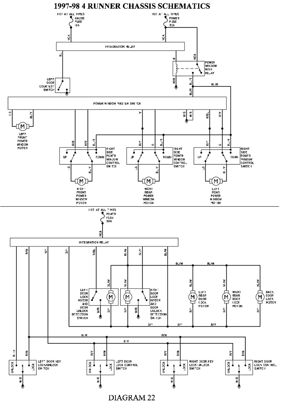 1998 toyota wiring diagram