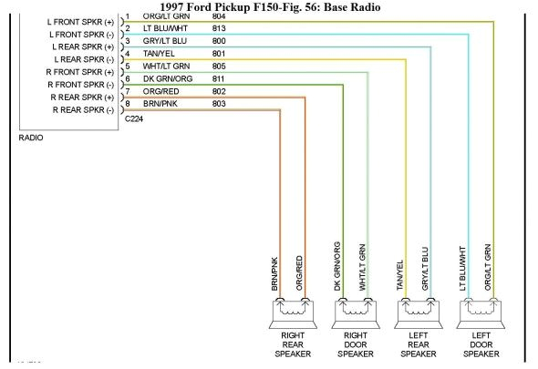 2000 ford f150 radio wiring diagram