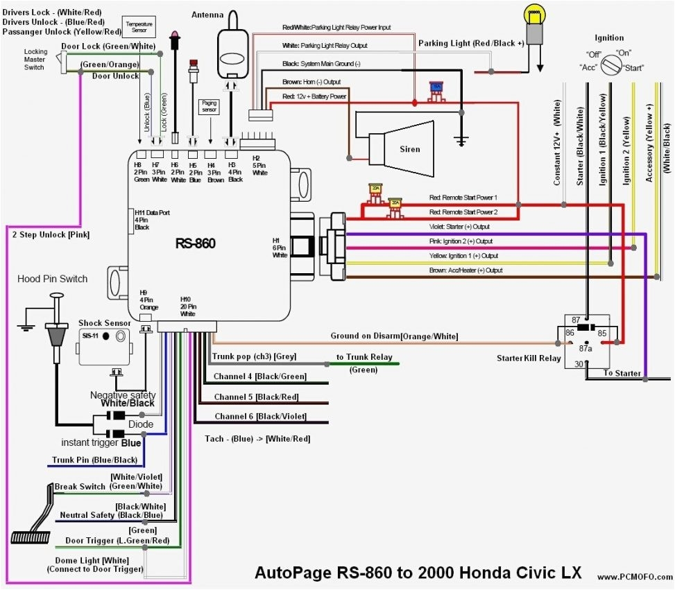 2000 honda accord radio wiring diagram