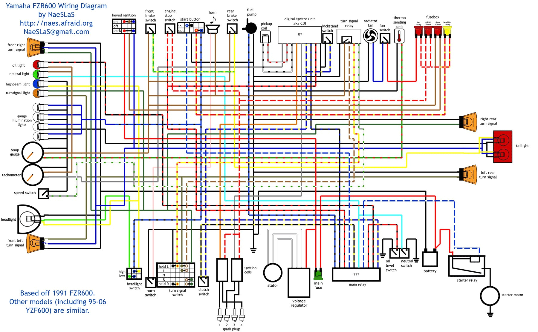 yamaha r6 wiring wiring diagram repair guides2002 yamaha r6 wiring diagram wiring diagram toolbox2002 yamaha r6