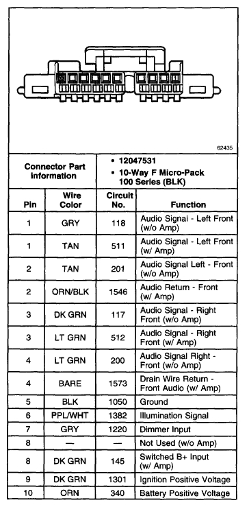 do you have wiring diagram for a bose system from a envoy 2002 the2006 gmc