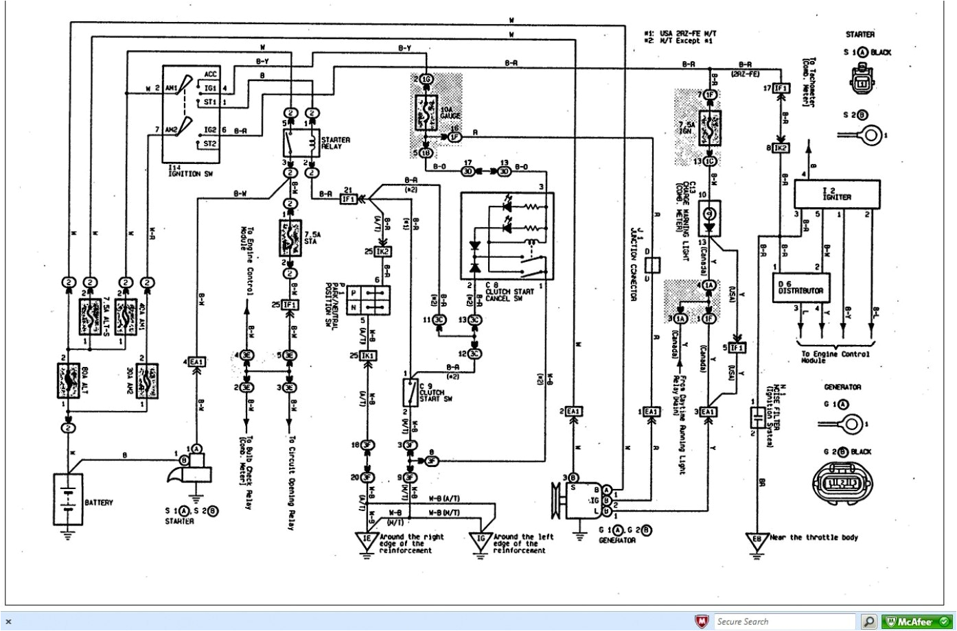 2003 toyota tacoma wiring diagram systems and methods png