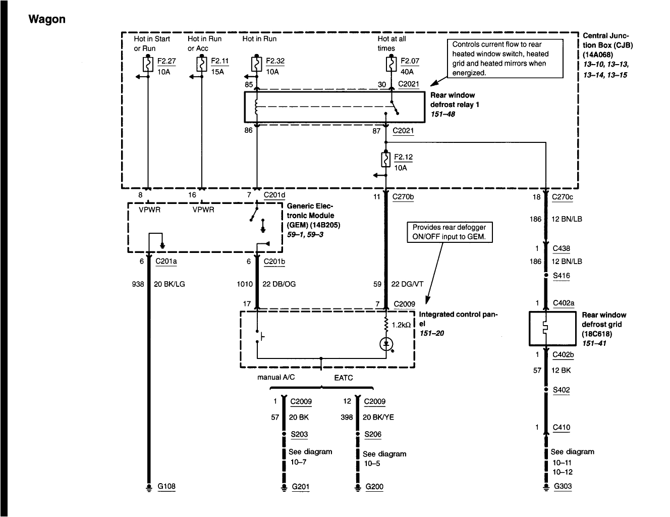 2003 ford taurus wiring diagram