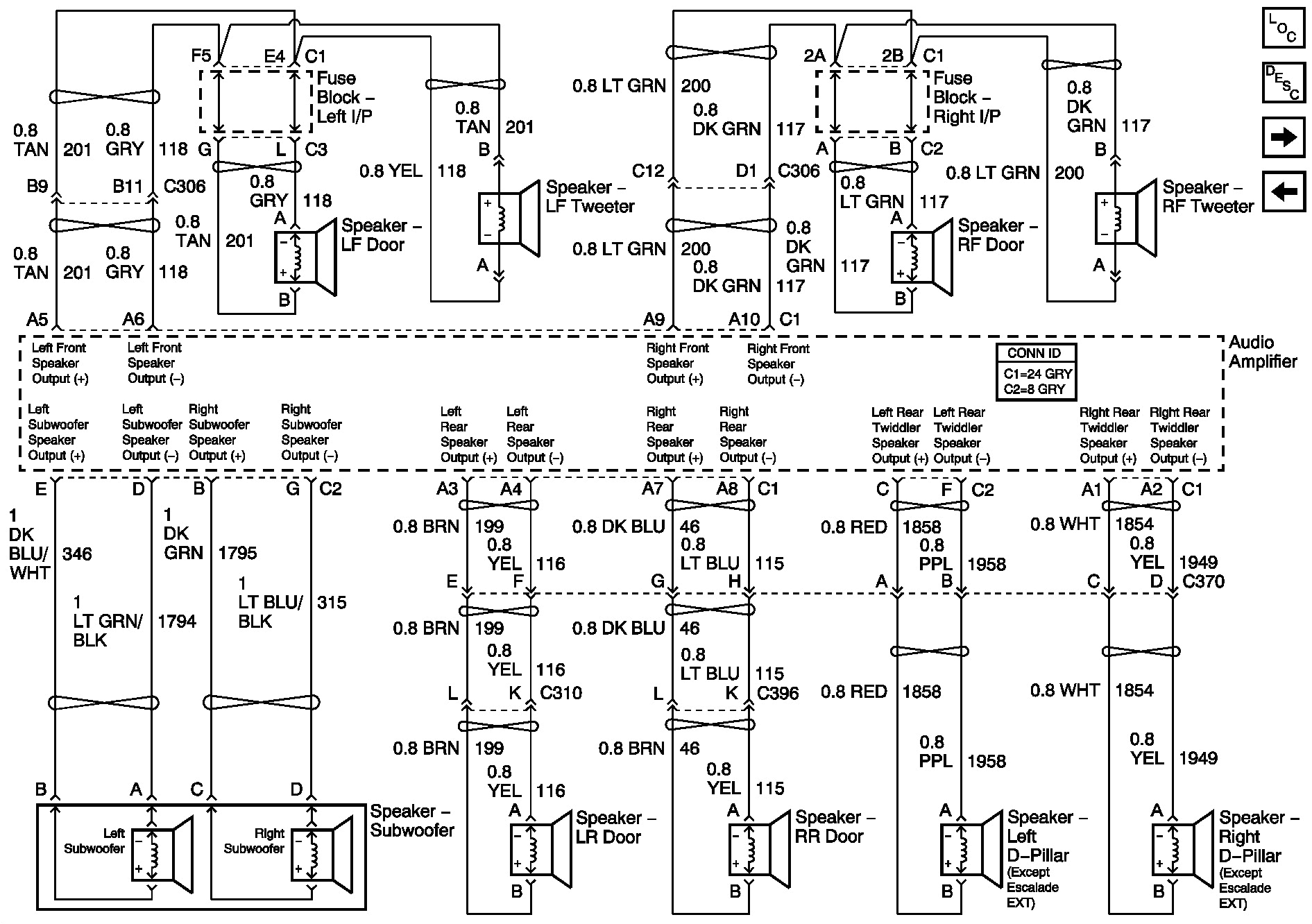 silverado bose radio wiring diagram