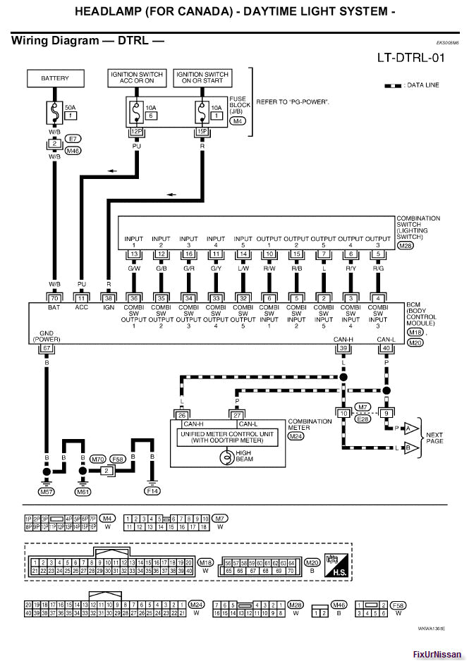 2005 altima wiring diagram wiring diagram schema 2005 nissan altima headlight wiring diagram