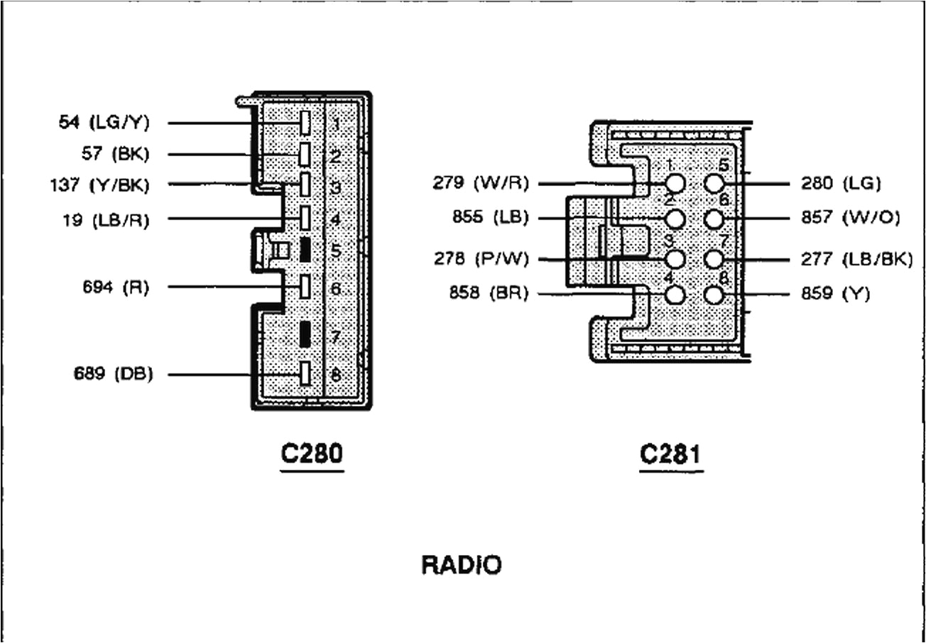 2006 ford f150 radio wiring diagram wiring diagram post 2006 ford escape factory radio wiring schematic