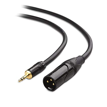 buy cable matters xlr to trs 3 5mm 1 8 inch cable 6 feet 6 online at low prices in india amazon in