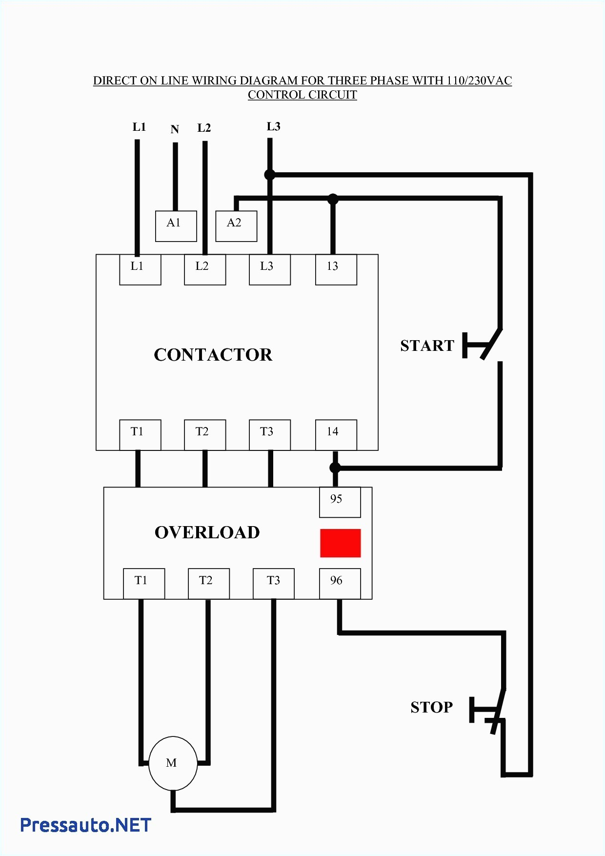 3 phase 208v motor wiring diagram