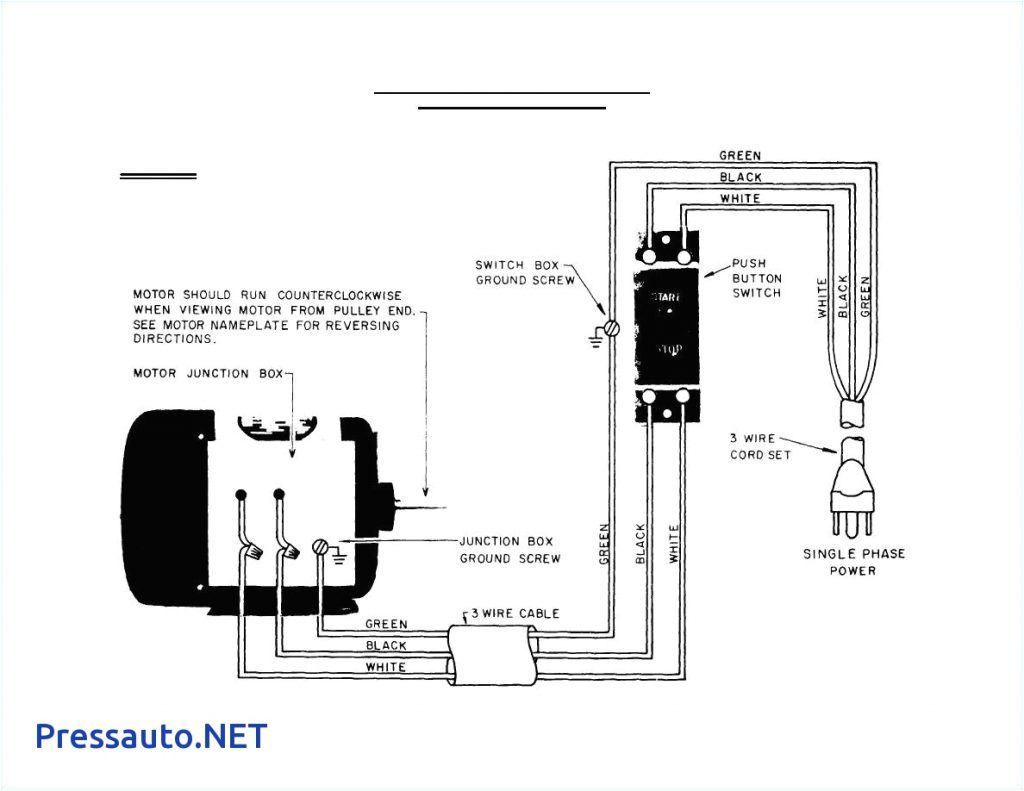 how to wire a motor starter diagram