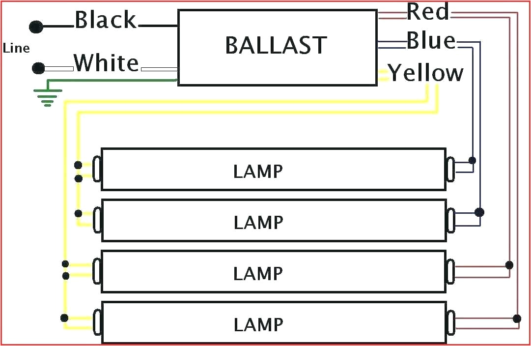 4 lamp t12 ballast wiring diagram light wiring diagram 4 l ballast wiring diagram fluorescent light