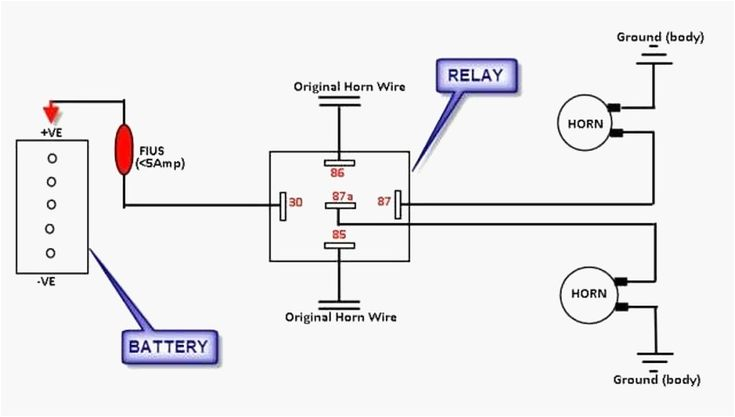 great wiring diagram for horn relay horn relay simple wiring great wiring diagram for horn relay
