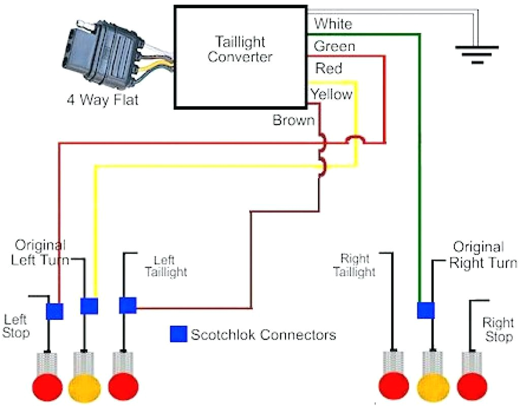 4 Way Trailer Wiring Diagram 4 Wire Schematic Wiring for Wiring Diagram Centre