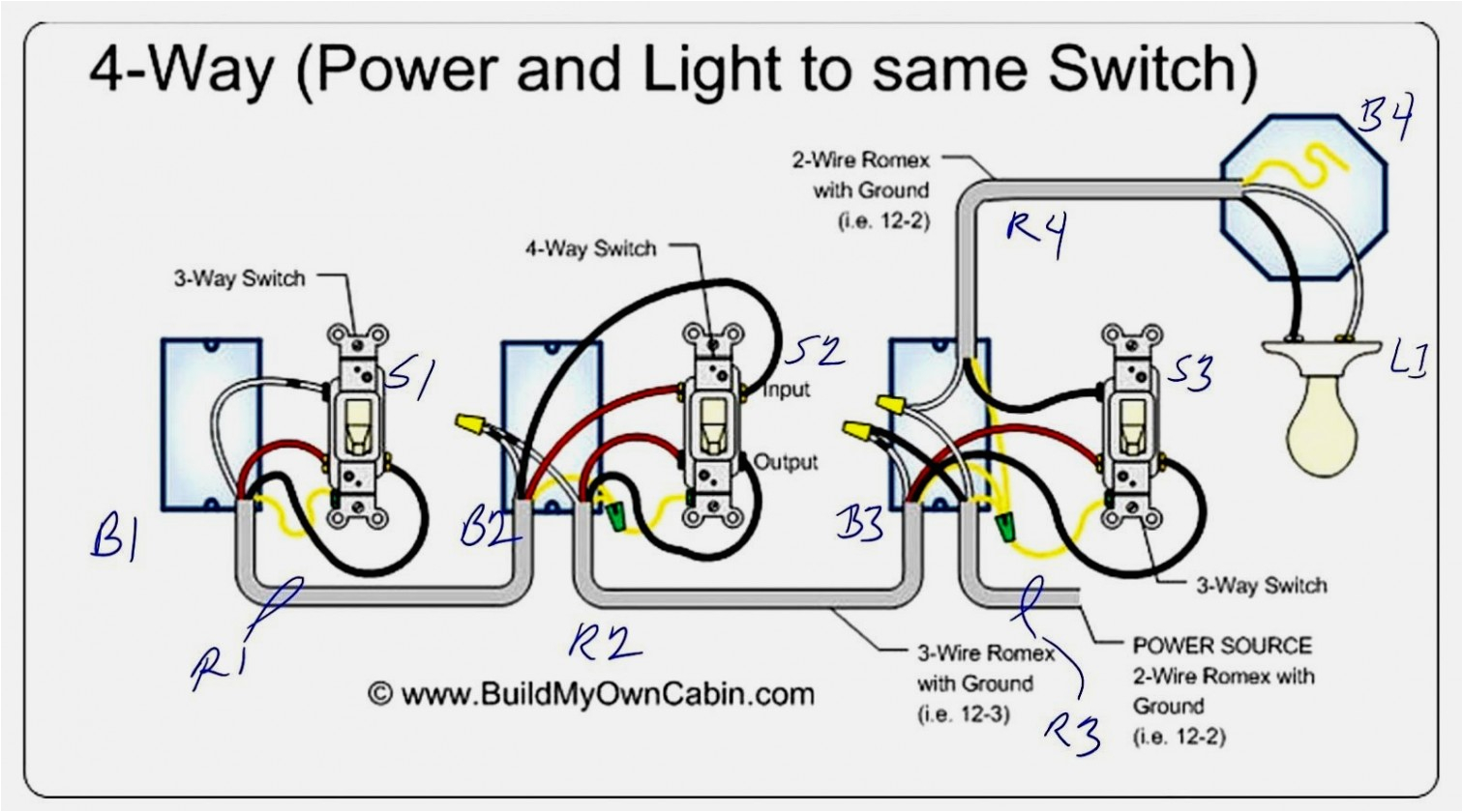 lutron 4 way switch diagram wiring diagram inside lutron 3 way switch wiring diagram 3 and