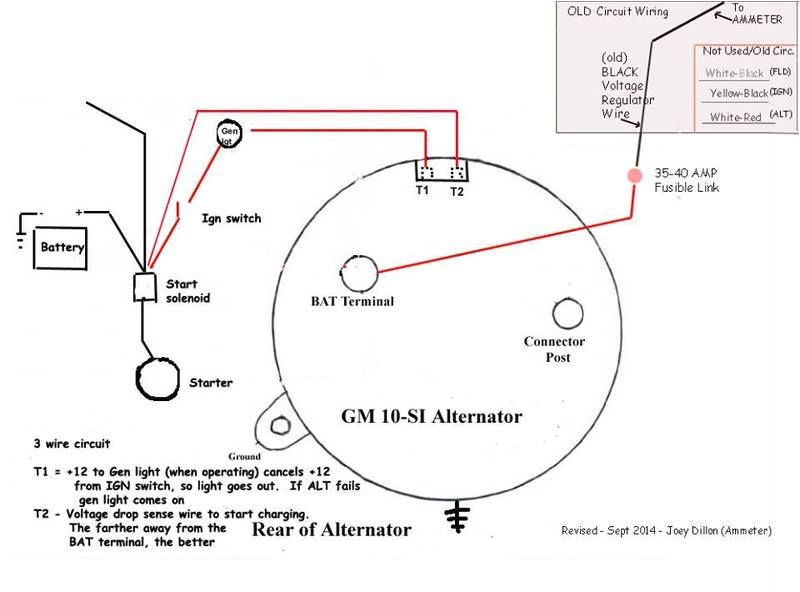 5 wire gm alternator wiring wiring diagram centre