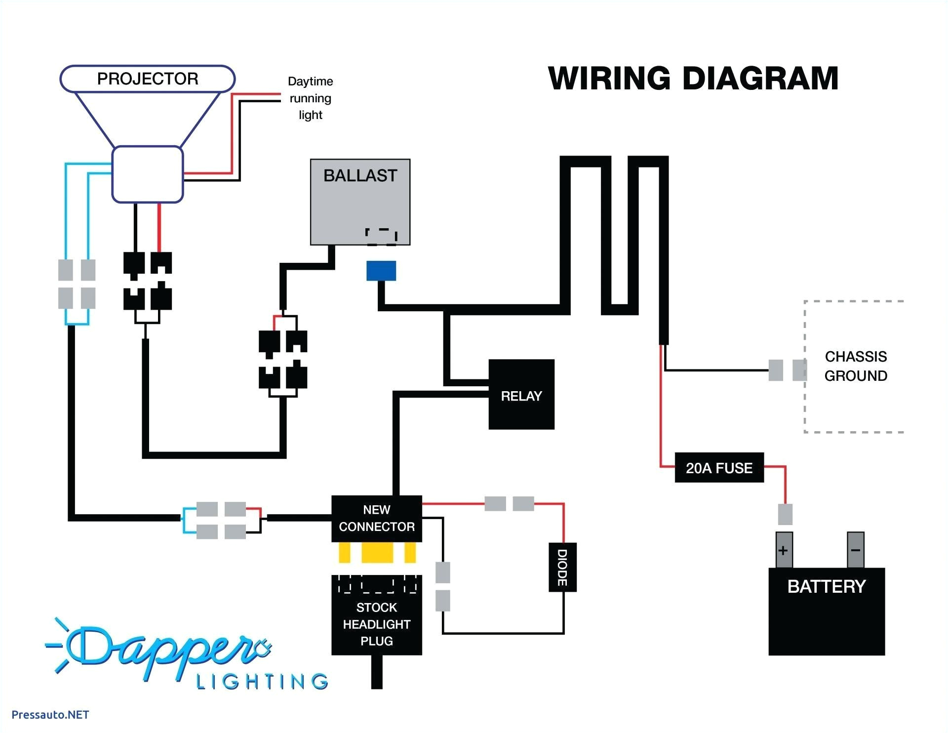 driving lights wiring diagram with relay