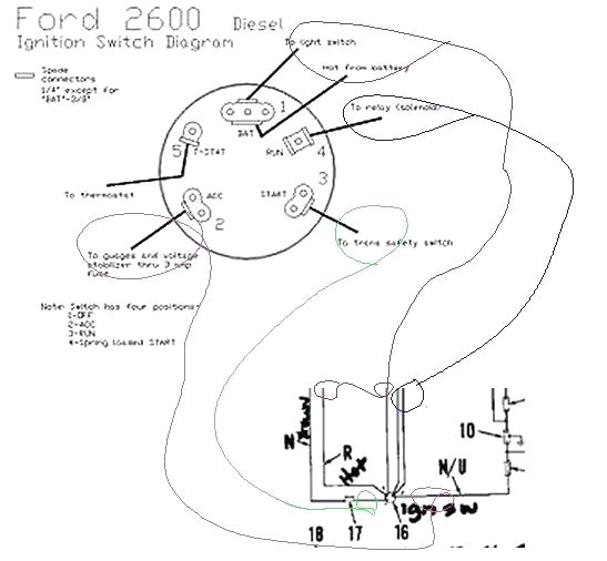 5 prong ignition switch wiring diagram kubota wiring schematic 3497644 switch wiring diagram