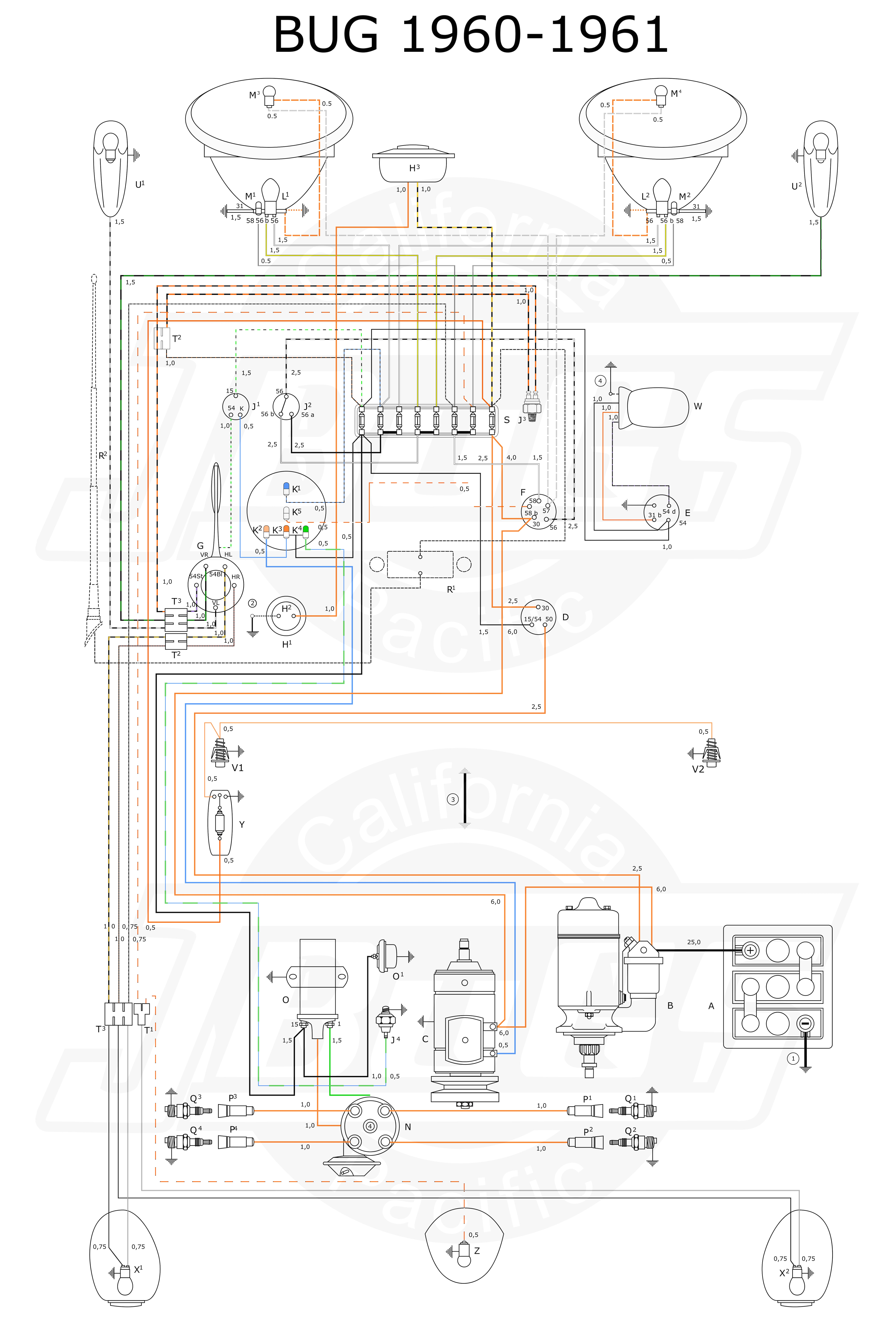 wiring diagram vw beetle wiring diagram show 1972 vw super beetle manual vw super beetle schematic