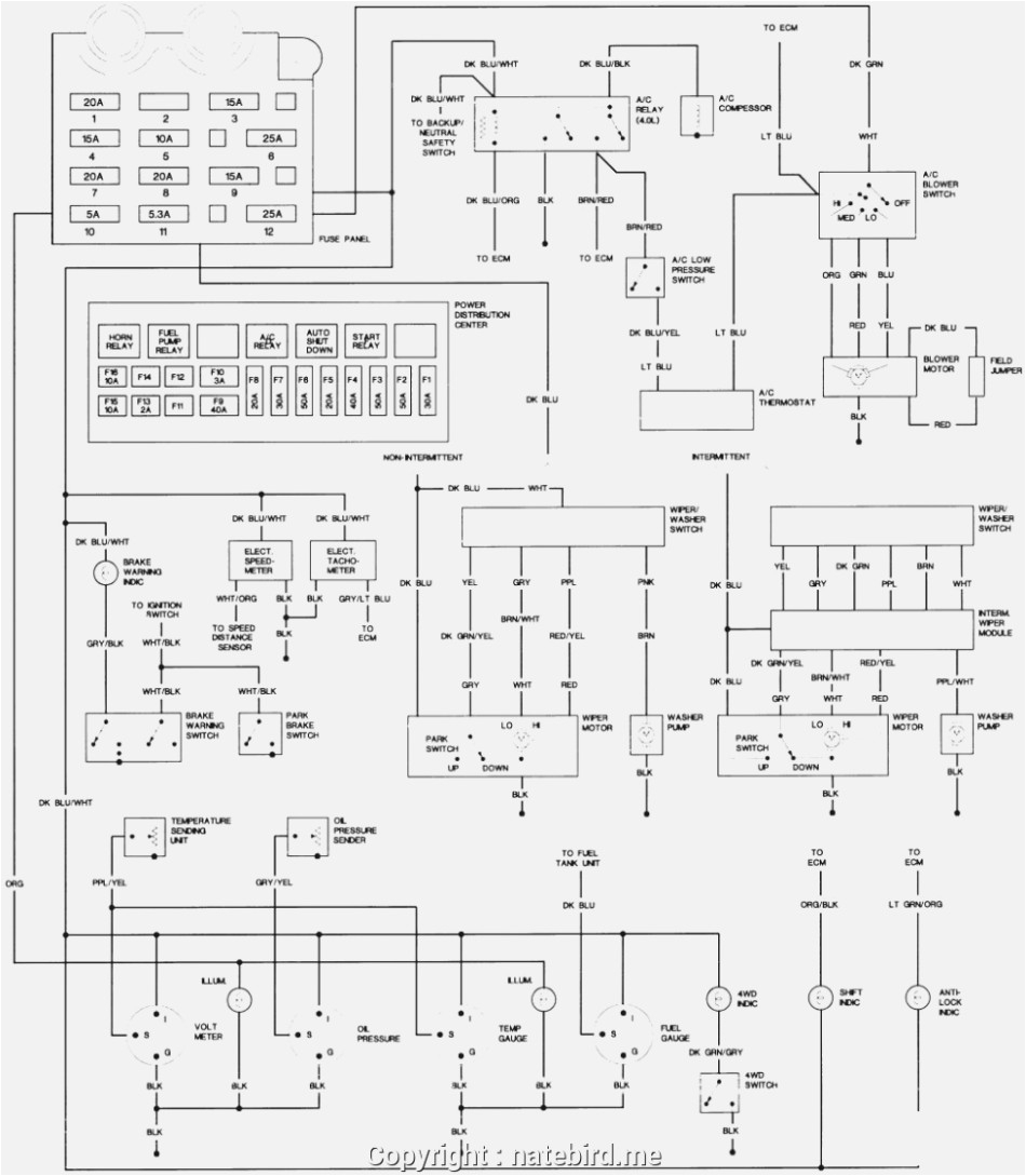 1995 jeep yj fuse diagram wiring diagram datasource 1995 jeep wiring diagram 1995 jeep wrangler tj