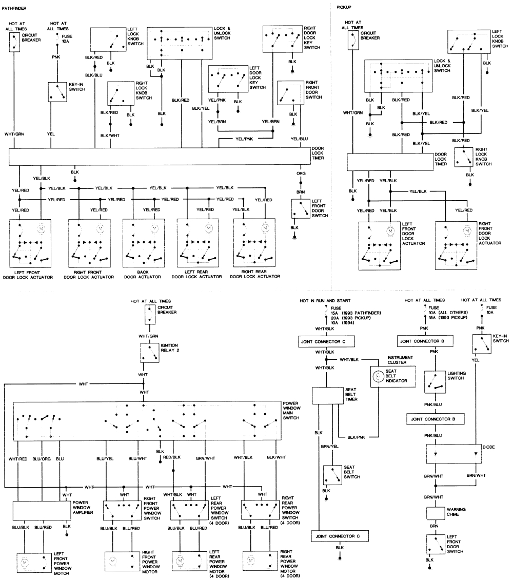 nissan d21 wiring diagram