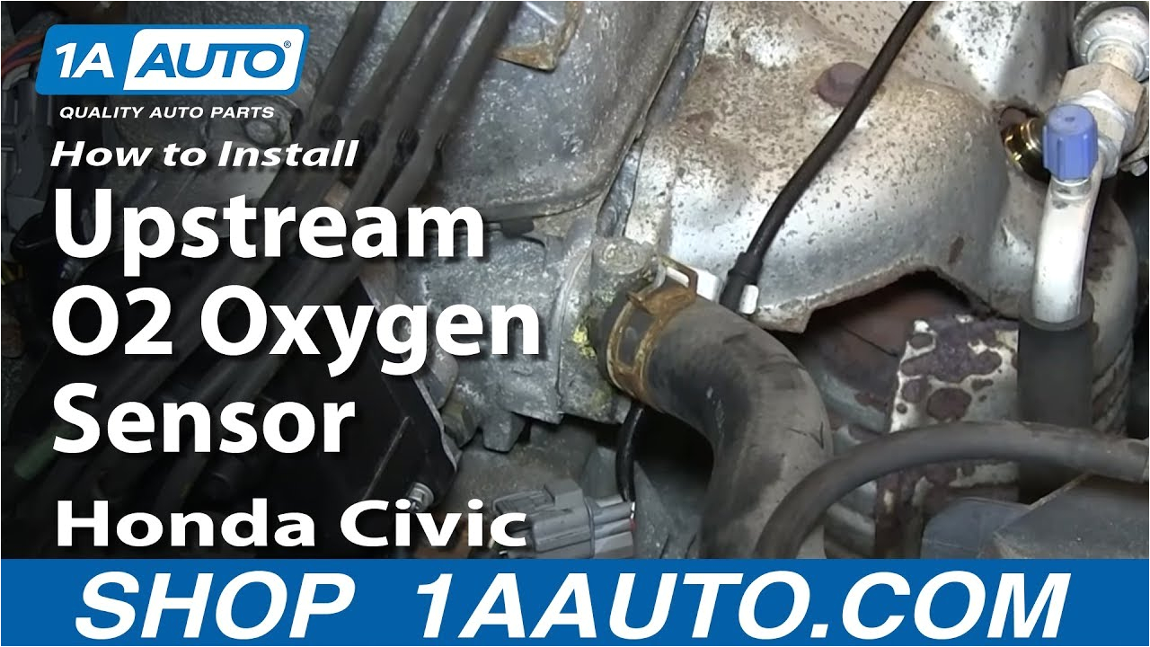 how to replace o2 oxygen sensor 92 00 honda civic