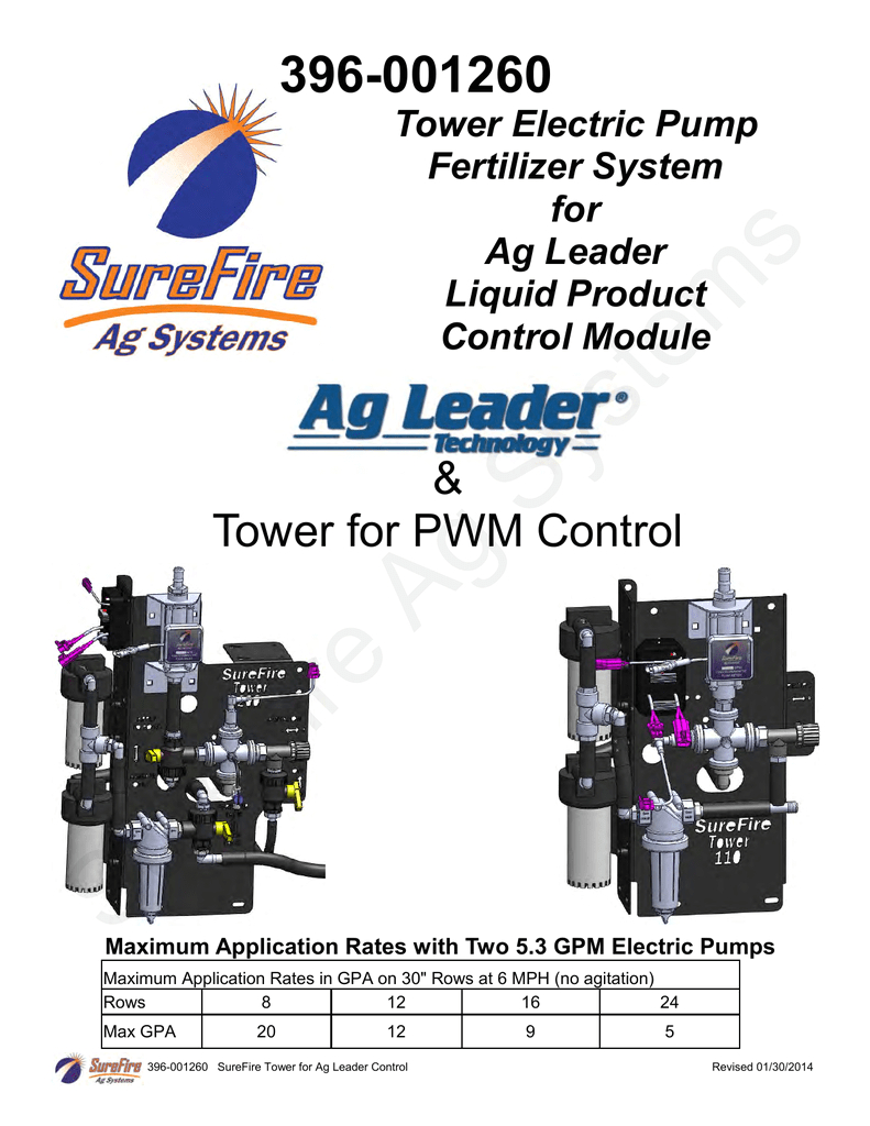 Ag Leader Integra Wiring Diagram tower Fertilizer System for Ag Leader Pwm Control Manualzz Com