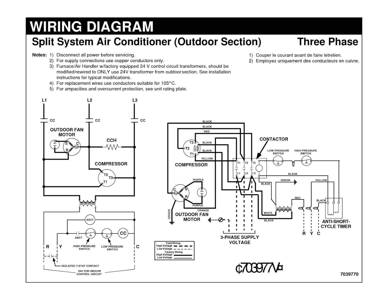 electrical wiring diagrams for air conditioning systems