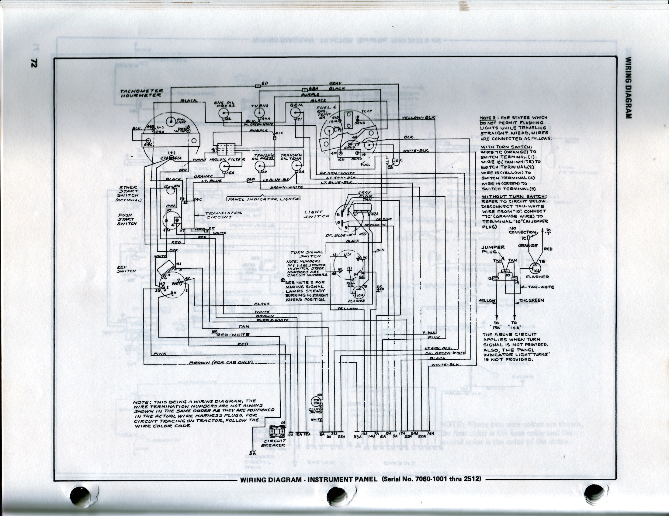 Allis Chalmers C Wiring Diagram 7060 Allis Chalmers Wiring Diagrams Wiring Diagram Database
