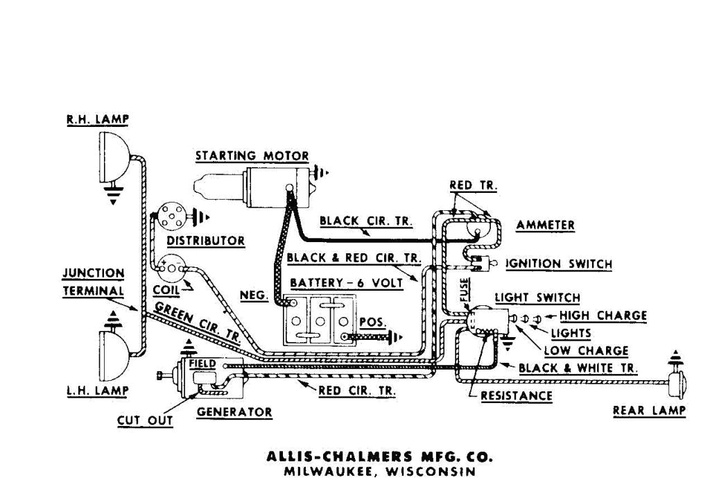 Allis Chalmers C Wiring Diagram Ac 170 Wiring Diagram Wiring Diagram Go