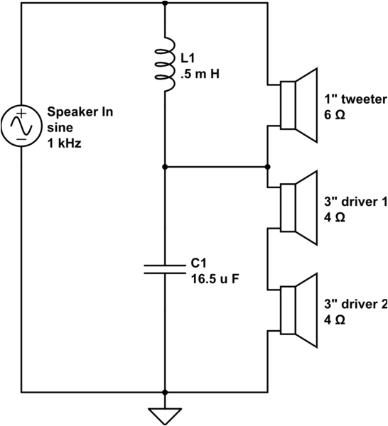 audio calculating impedance in a two way speaker crossover wiring diagrams 3way speaker crossover and subwoofer speaker wiring