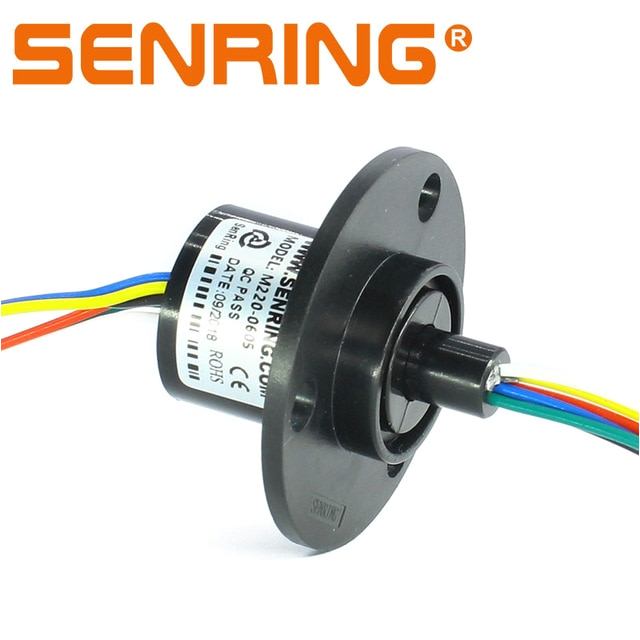 small wind turbine slip ring 6 wires each 5a with od 22mm from small wind turbine