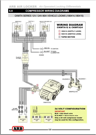 arb compressor wiring diagram wiring diagram reviewarb compressor wiring diagram wiring diagram sample arb onboard air