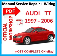 details about official workshop manual service repair for audi tt 1997 2006