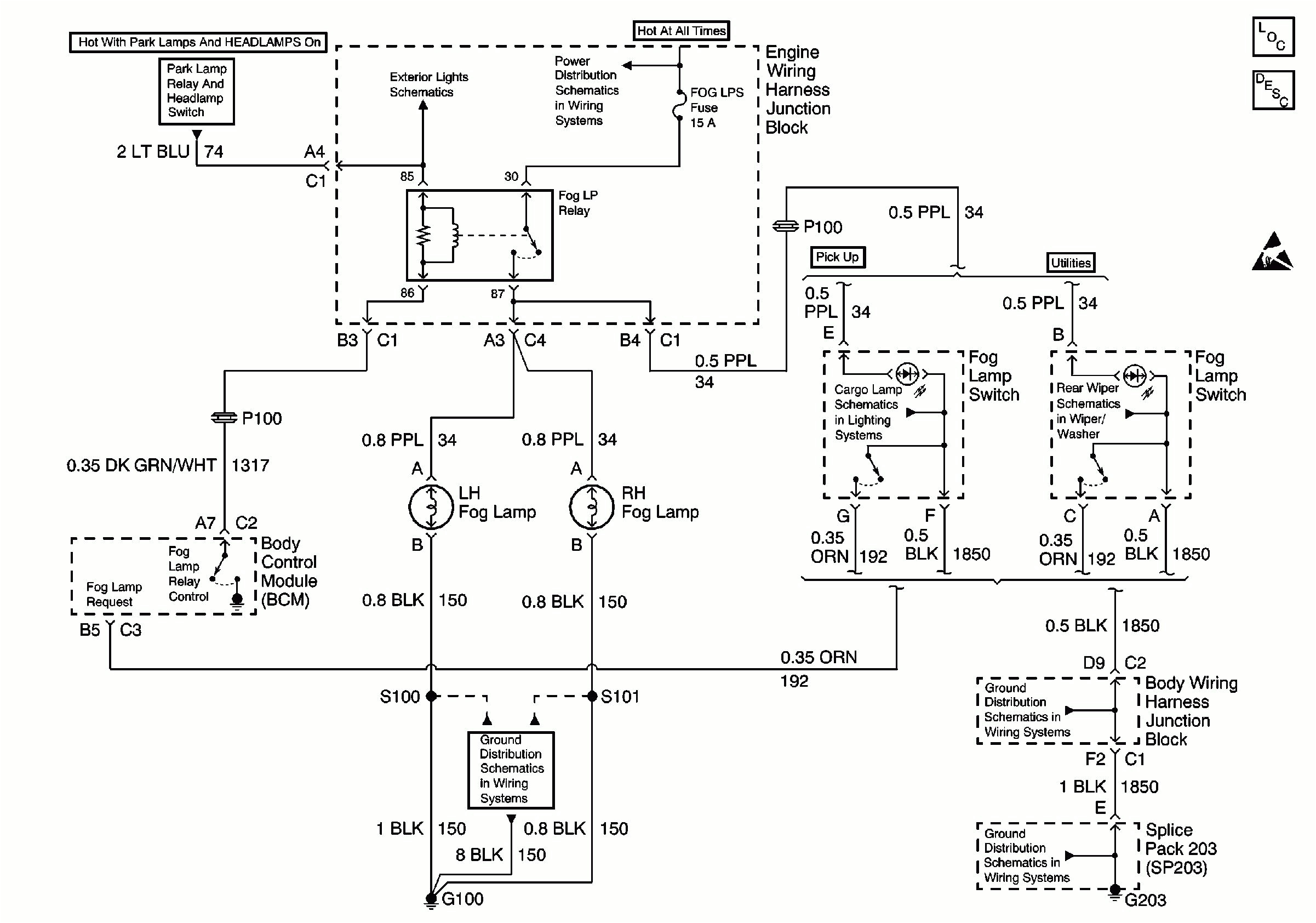 gm fog light switch wiring wiring diagrams data 1998 gmc fog light switch wiring