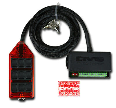 avs arc 9 rd red 9 switchbox air ride suspension bag controller